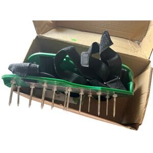 Pair Lawn Yard Grass Aerator Shoes Loosen The Soil & Root Growth Shoes for Lawn